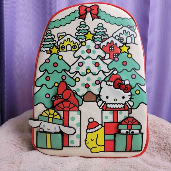 Her Universe Sanrio Christmas Backpack - Picture 1 of 4